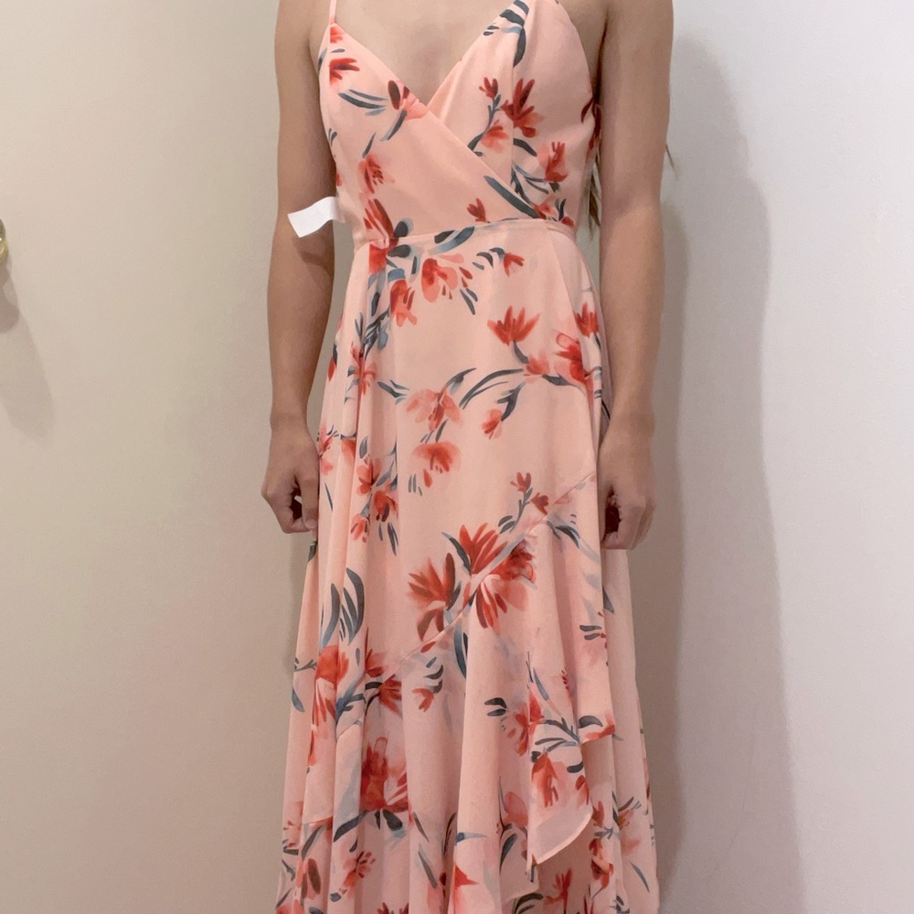 Floral Wrap Dress